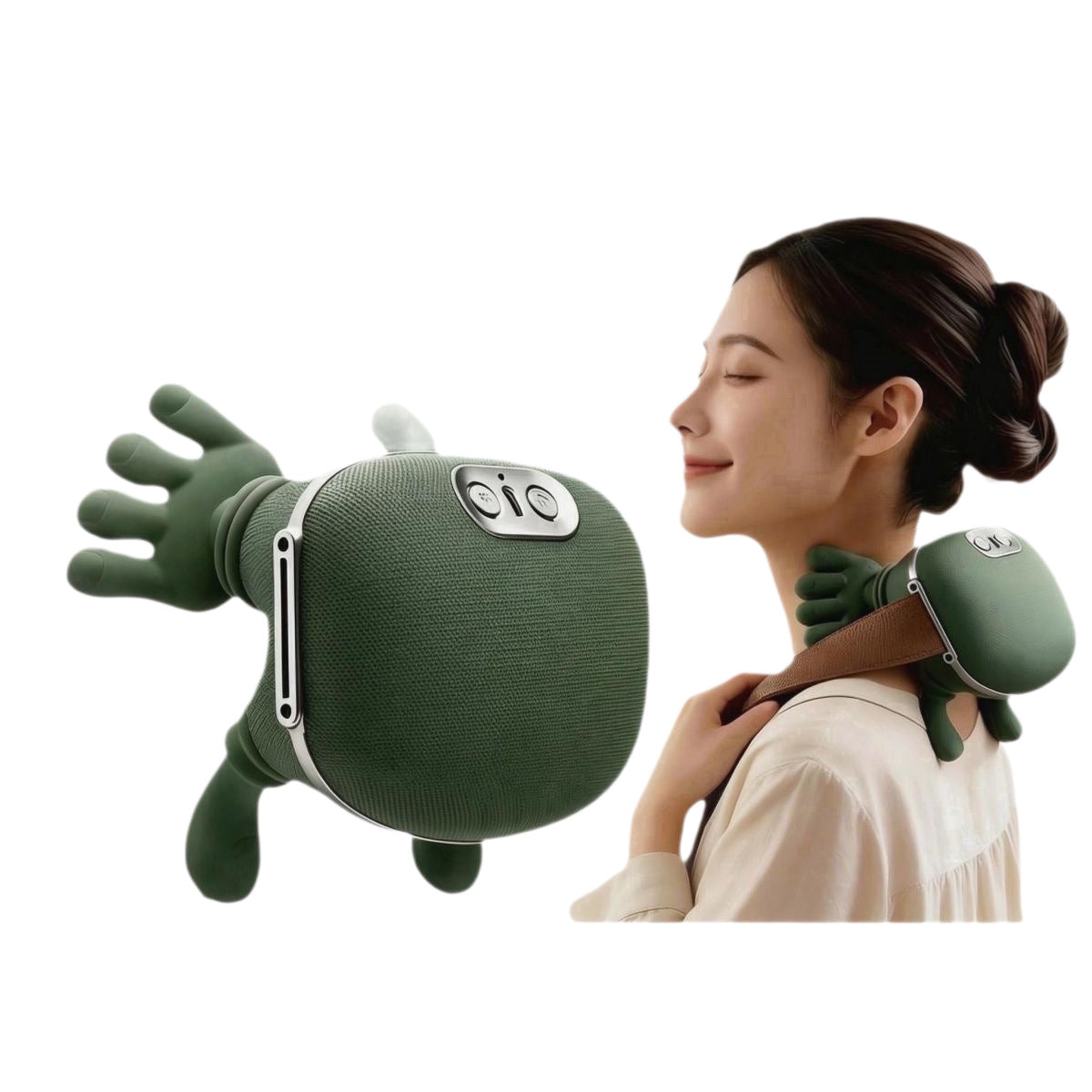 Neck and shoulder massager