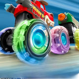 Colorful light-equipped off-road vehicle
