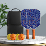 Carbon Fiber Pickleball Paddles Complete