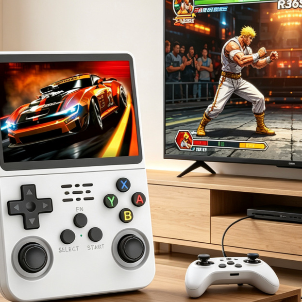 Classic handheld game console