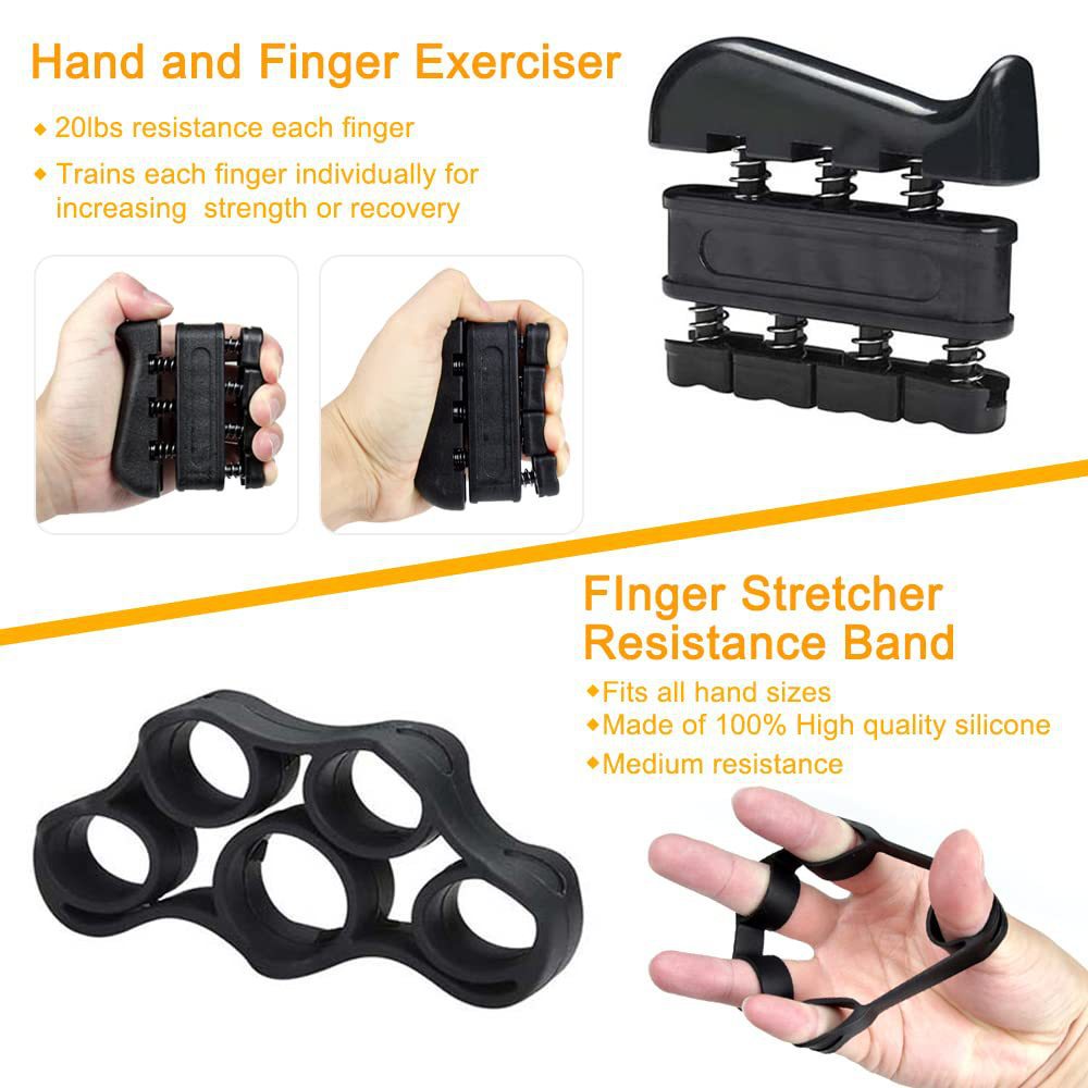 Adjustable Hand Grip Strengthener with Mechanical Counter