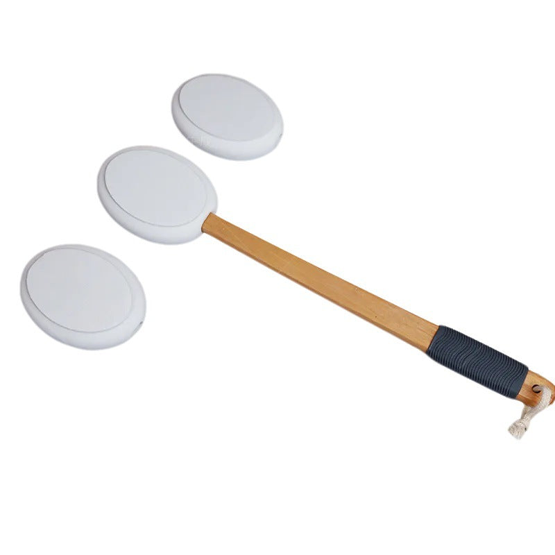 EVA Sponge Lotion Applicator with Long Non-Slip Handle for Shower Back Massage