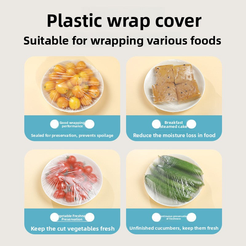Single-use food-grade plastic wrap kit