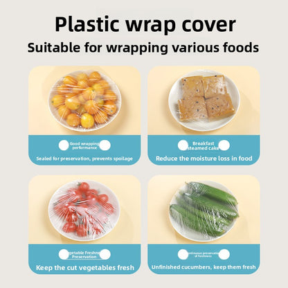 Single-use food-grade plastic wrap kit