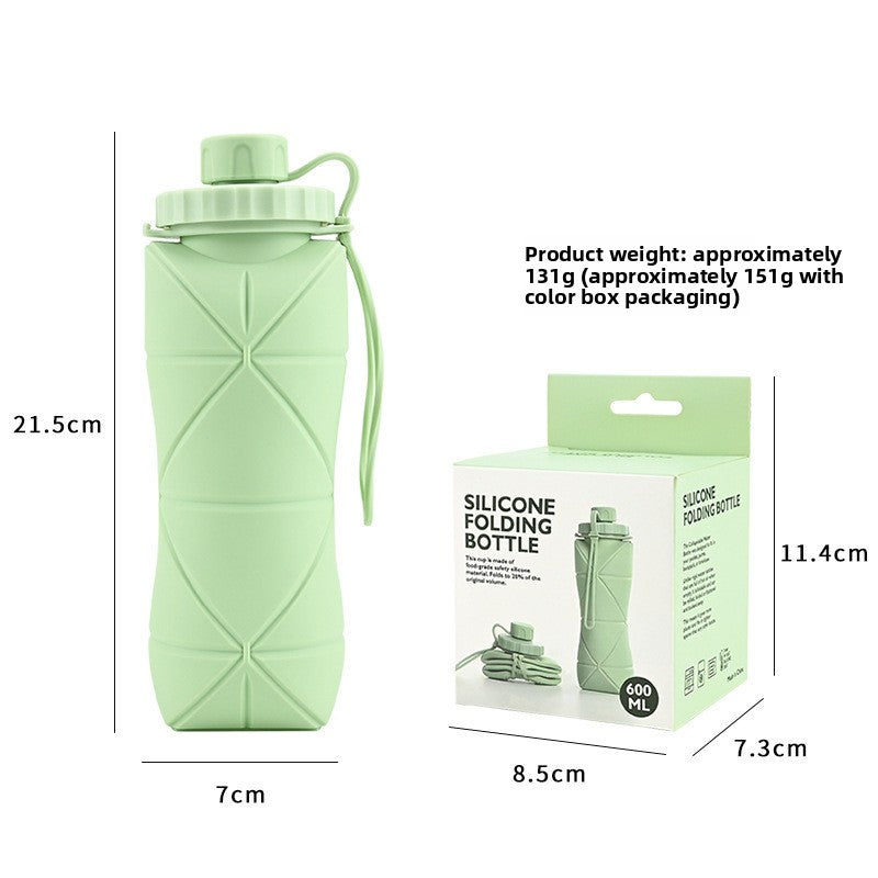 Collapsible Silicone Water Bottle