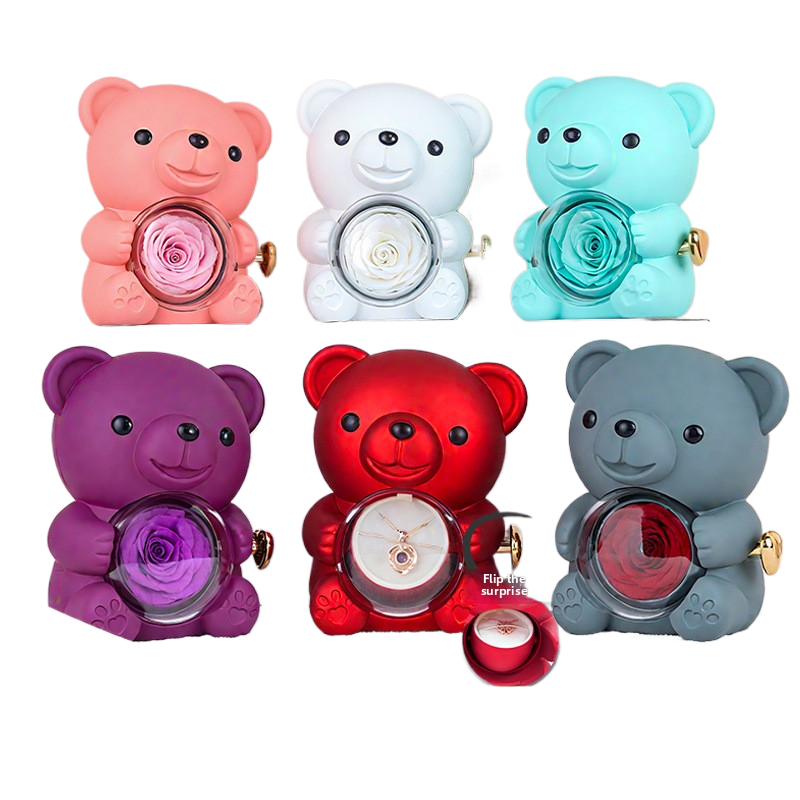 Surprise Rose Bear Jewelry Gift Box product image 5