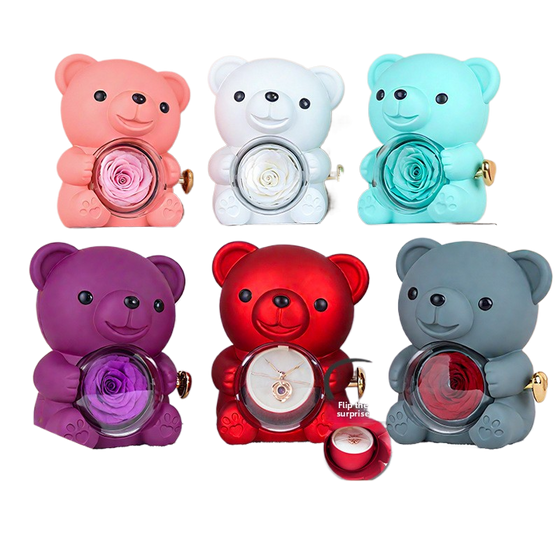 Surprise Rose Bear Jewelry Gift Box product image 5