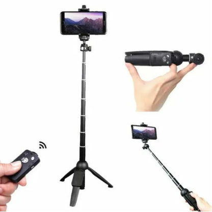 40" Selfie Stick Tripod Bluetooth Remote
