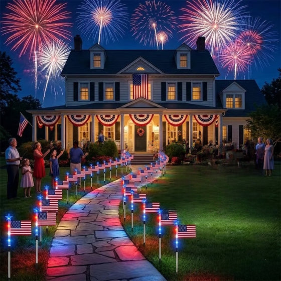 Solar Powered LED Star Garden Lights Outdoor & Pond Lighting product image 3