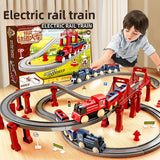 Electric Train Set with Track