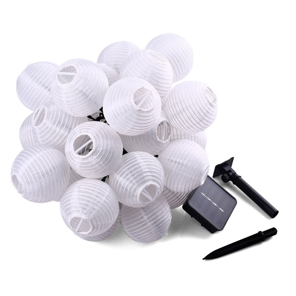 Solar Powered LED Garden String Lights