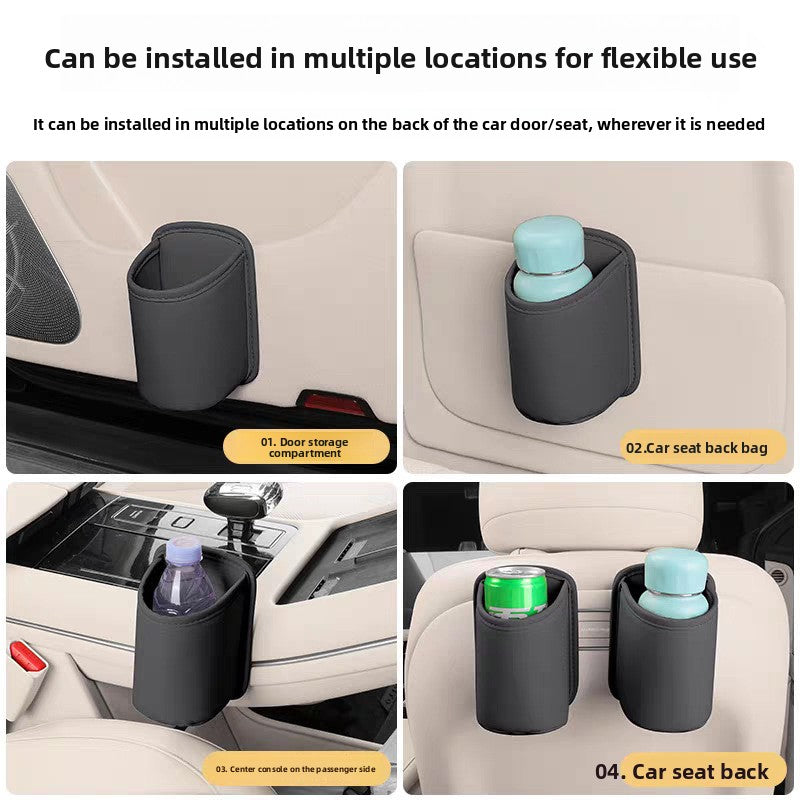 Car Seat Back Storage Organizer with Cup Holder