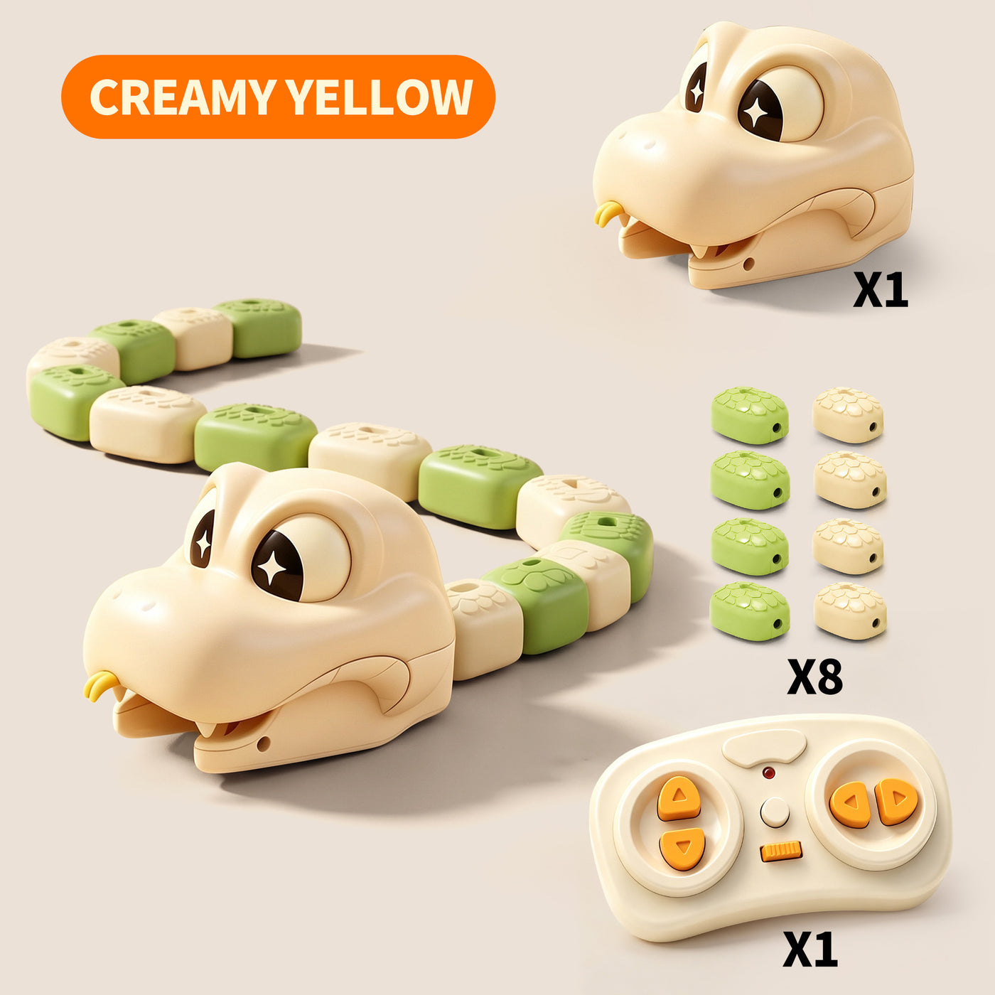 Remote Control Magnetic Snake Toy