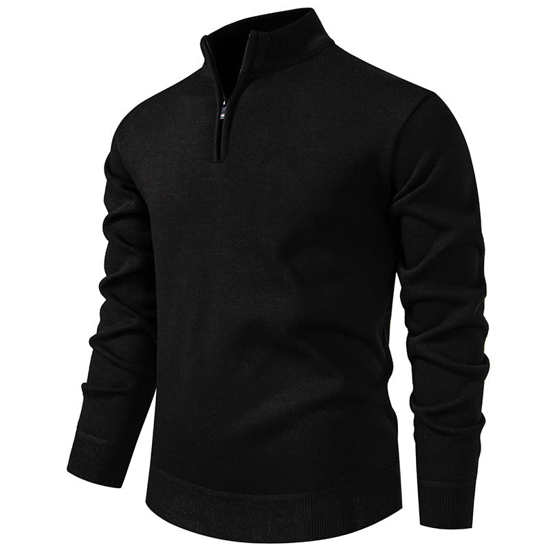 Men's fleece pullover sweater