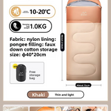 Thickened Cold-proof Sleeping Bag for Outdoor Camping