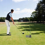 Golf swing practice correction device