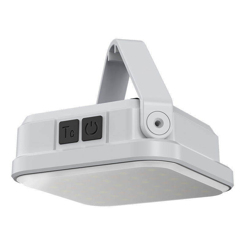 Solar Rechargeable Camping Light with Digital Power Display