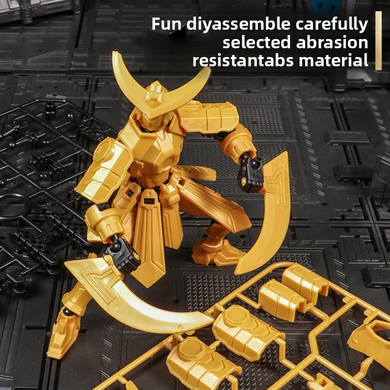 A versatile mecha doll assembly toy