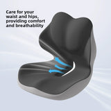 Memory Foam Lumbar Support Seat Cushion