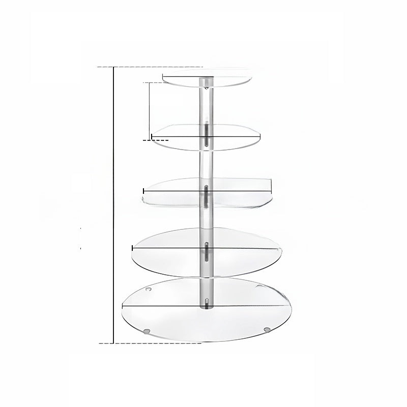 Acrylic cake stand