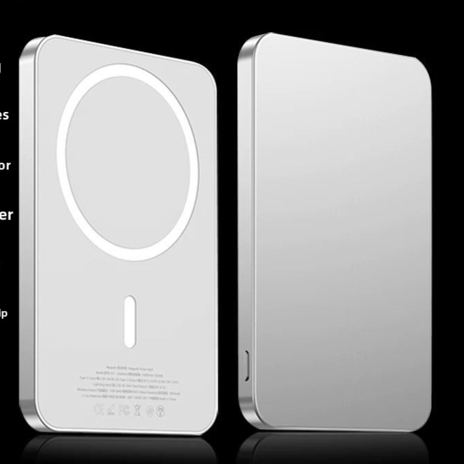 Ultra-Thin 10000mAh Magnetic Wireless Fast Charging Power Bank for iPhone
