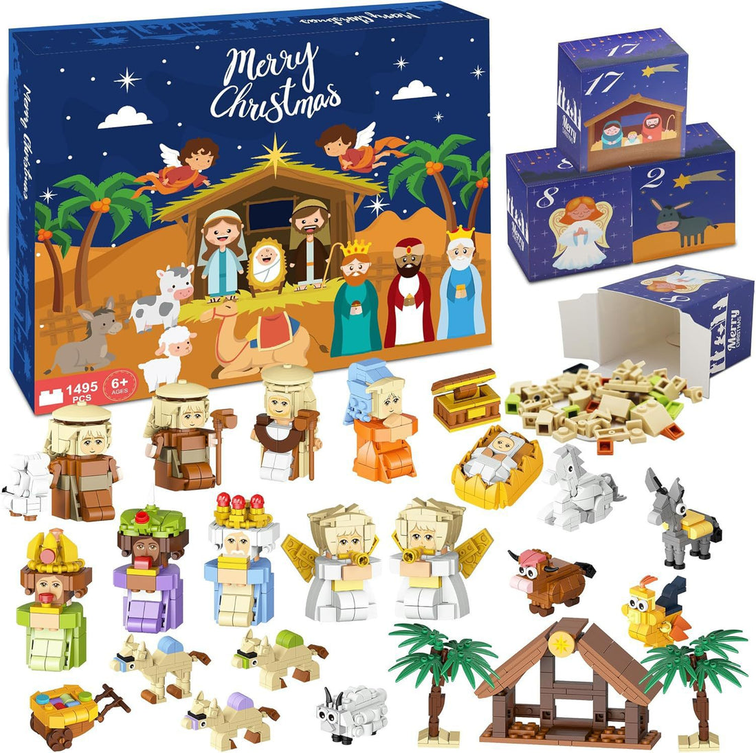 Small Particle Building Block Toy Set