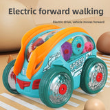 Electric Stunt Rotating Car with Lights and Music