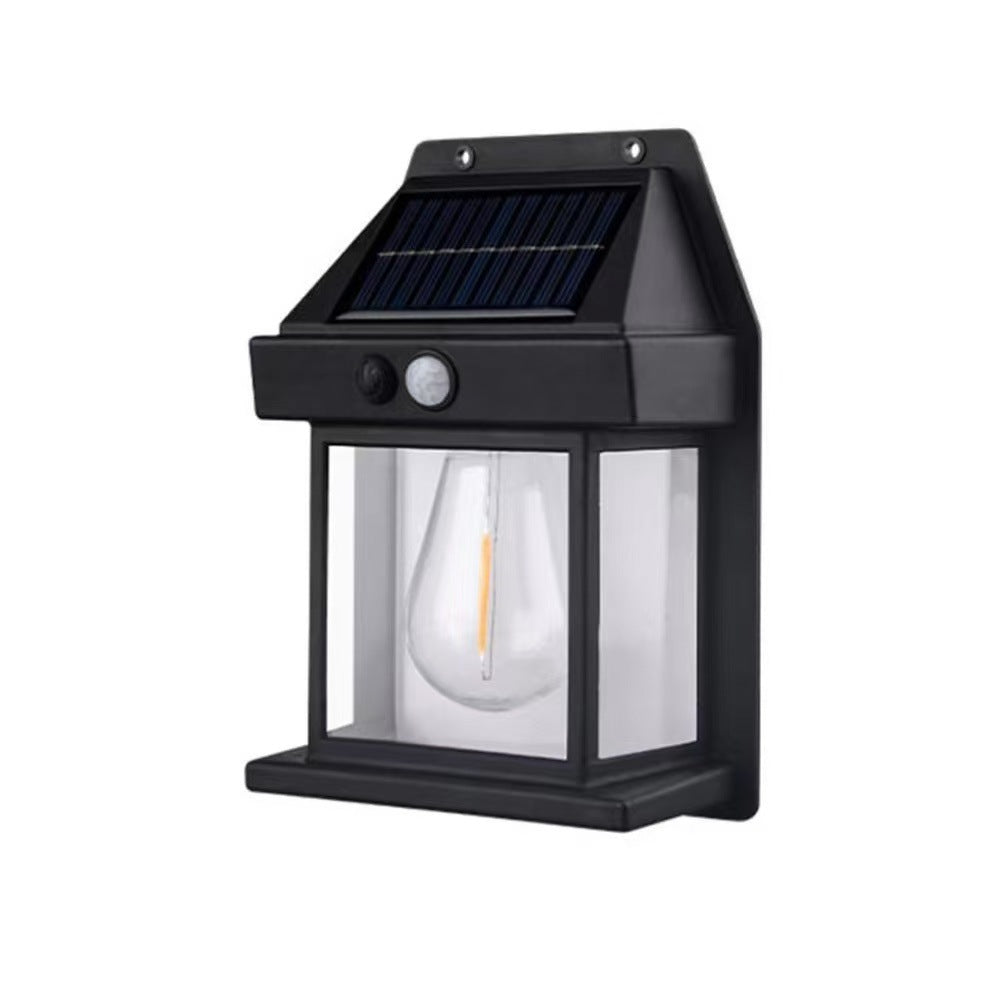 Solar Powered Motion Sensor Outdoor Wall Light