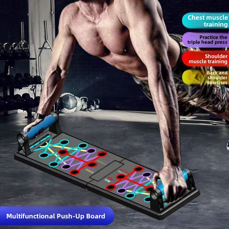 Multifunctional Foldable Push Up Training Board