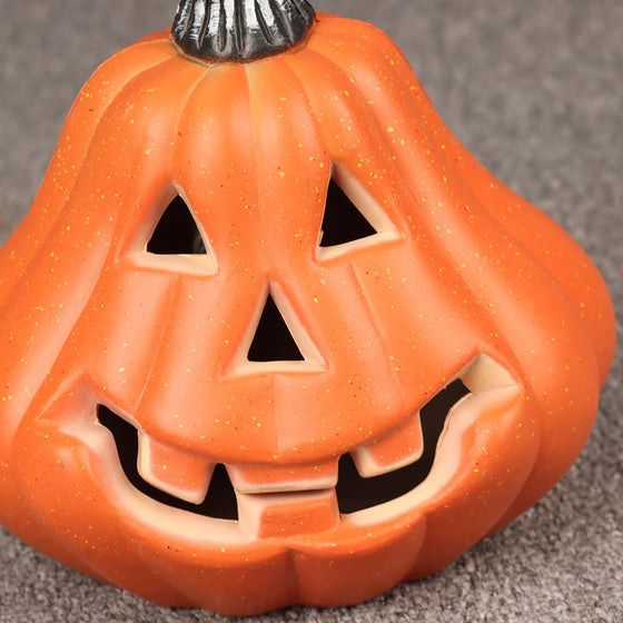 Glowing Halloween Pumpkin Lantern