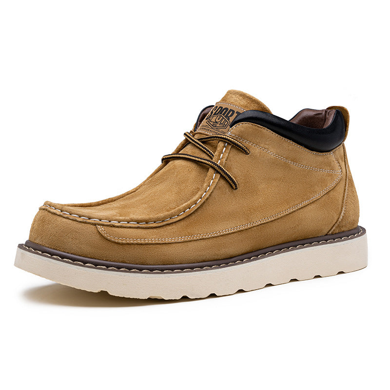 Mens Pigskin Casual Boots