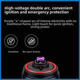 Portable Arc Self-Defense Flashlight