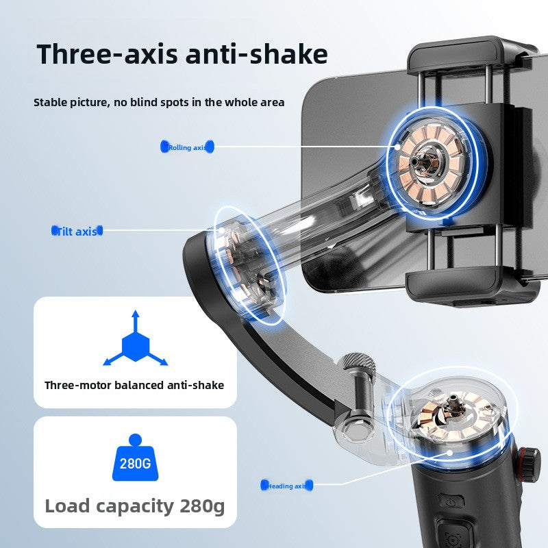 M02 Smart AI Three-Axis Gimbal Stabilizer for Mobile Phones