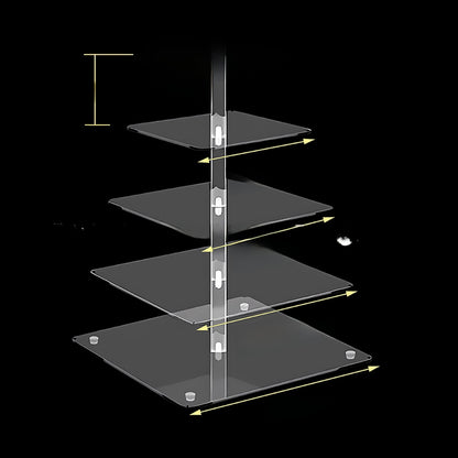 Acrylic cake stand