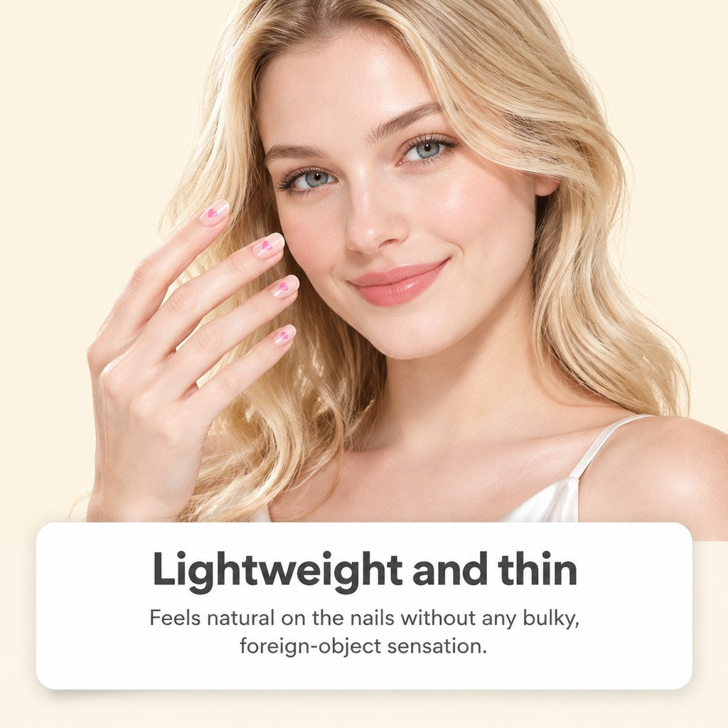 Love Heart Nail Stickers