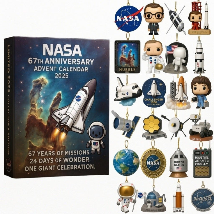 Themed Acrylic Christmas Tree Ornament Blind Box