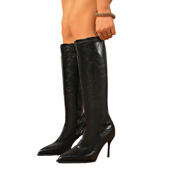 Women's stiletto heel boots, photo 5