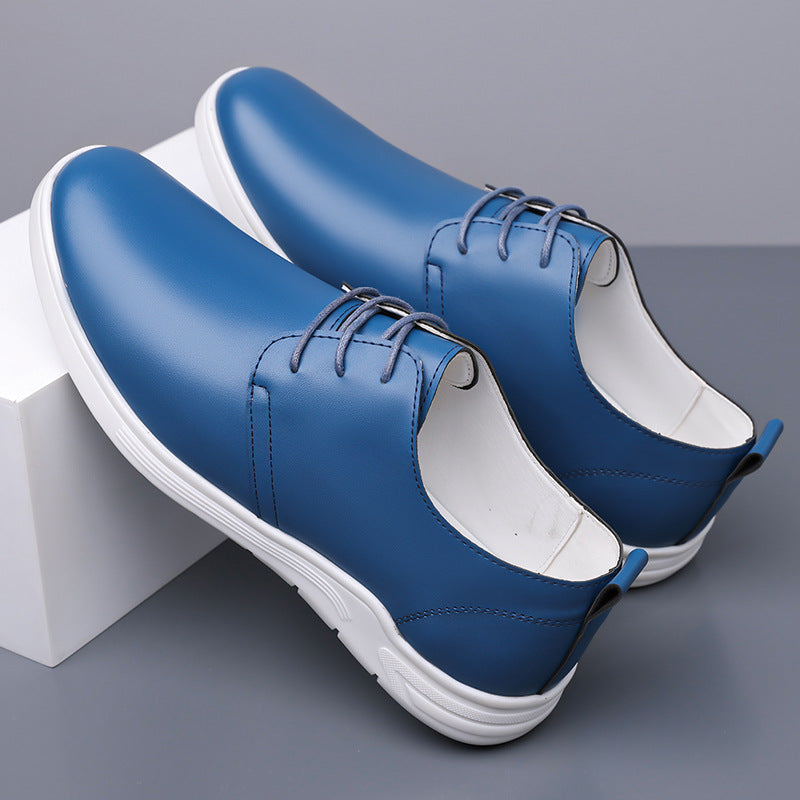 Genuine leather casual shoes