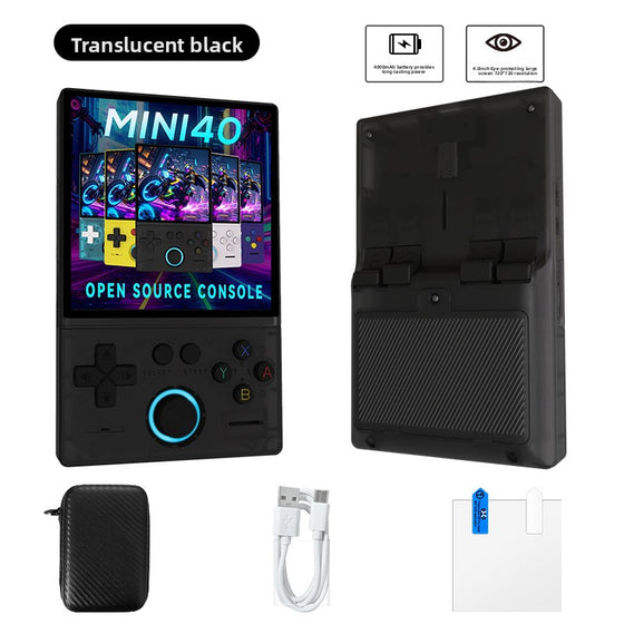 Mini40 Open Source 4 Inch HD Retro Game Console with 4000mAh Battery and Colorful Joystick product image 6