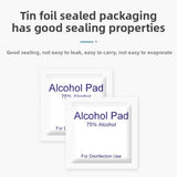 Disposable Alcohol Cotton Pads for Cleaning and Sterilization