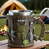 Military Tactical Insulated Beer Mug Cup