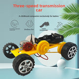 DIY Gear Transmission Educational Toy Car