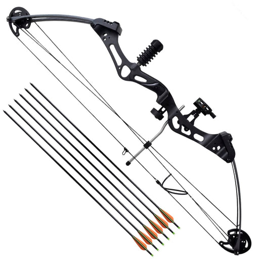 Compound bow draw weight adjustment close-up