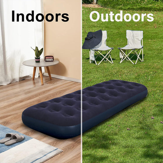 Portable Inflatable Air Mattress for Outdoor Camping Camping Shelter & Sleep product image 1