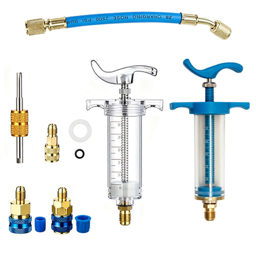 Automotive AC Refrigerant Oil Injector