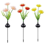 Solar Flower Ground Light Outdoor Decorative Lamp