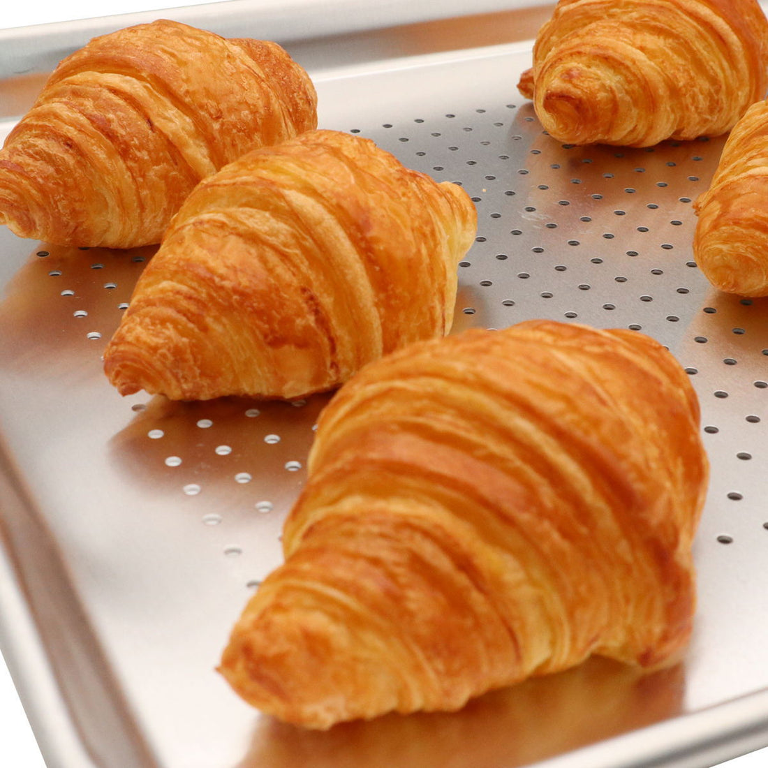 Thick 1mm Aluminum Alloy Baking Tray, Perforated Oven Pan, Bread Cake Sheet, American Style, Multiple Sizes