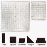 5-in-1 Quilt Cutting Template Acrylic Craft Aid