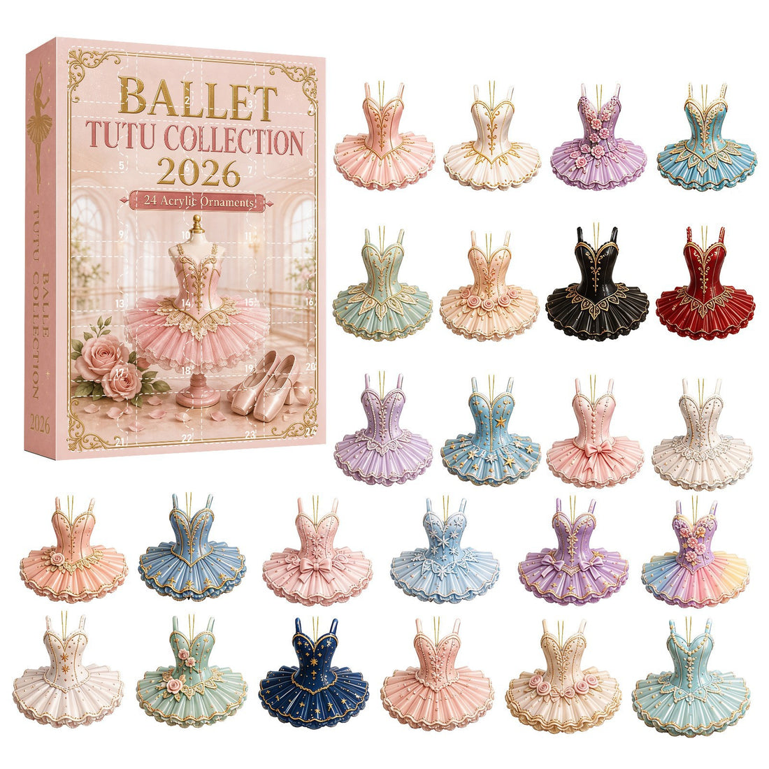 Swan Ballet Series Acrylic Hanging Ornament Blind Box Surprise Gift