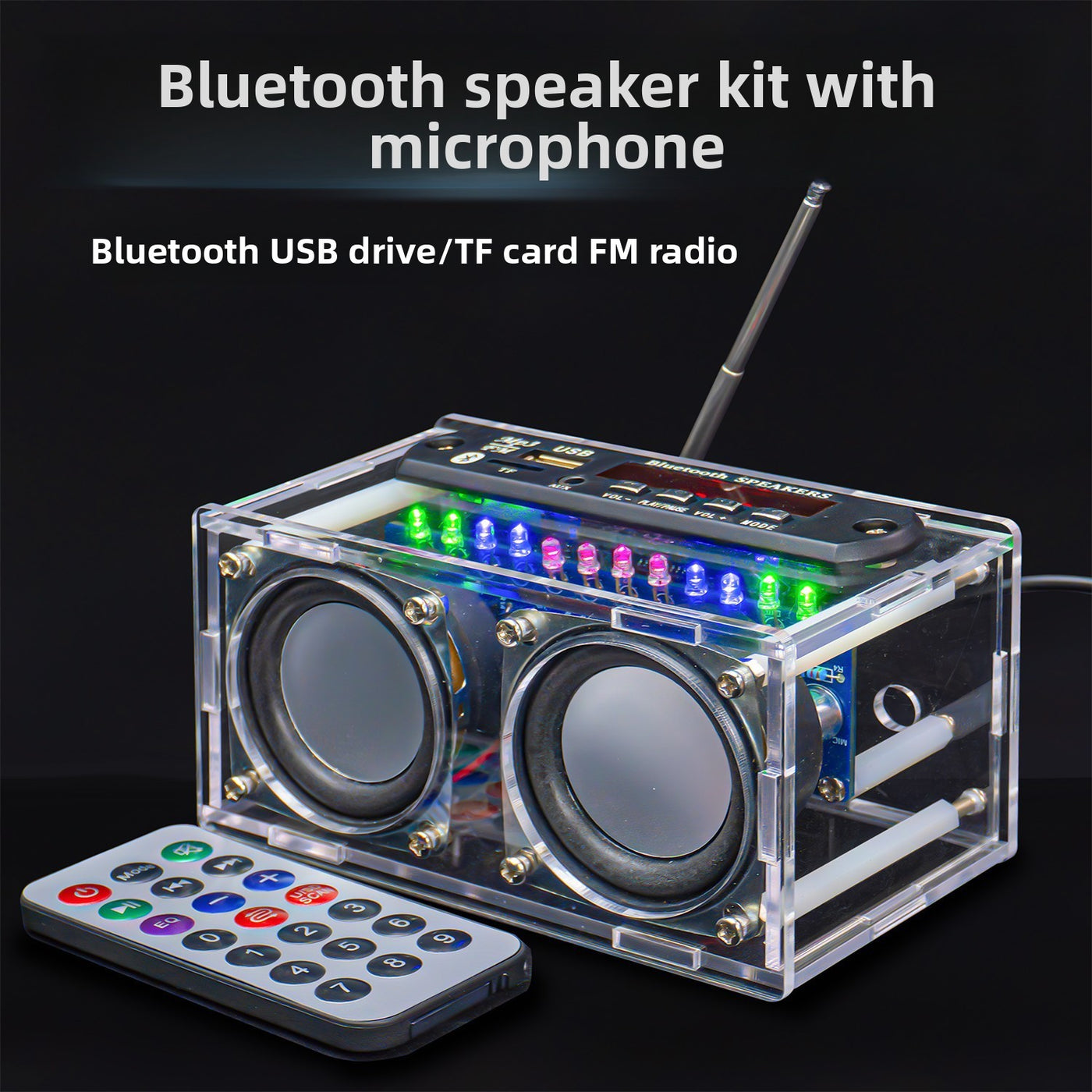 Dual Channel Bluetooth Speaker DIY Kit